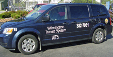Wilmington transit vehicle